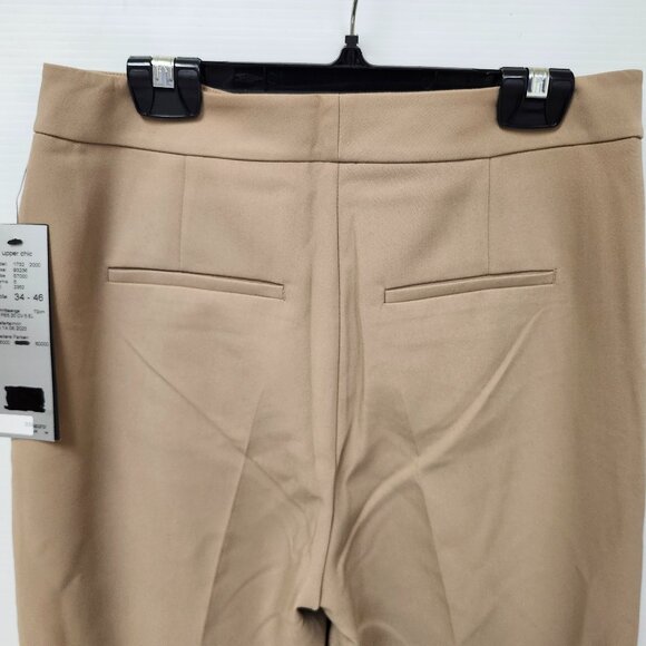 Marc Aurel Women's Tan Brown Pants W/Button & Zipper Size 6 - Picture 3 of 6
